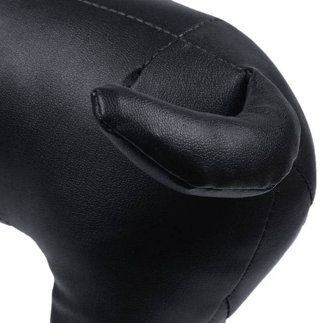 2X Leather Dog Mannequins Standing Position Dog Models Toys Pet Animal Shop Display Mannequin