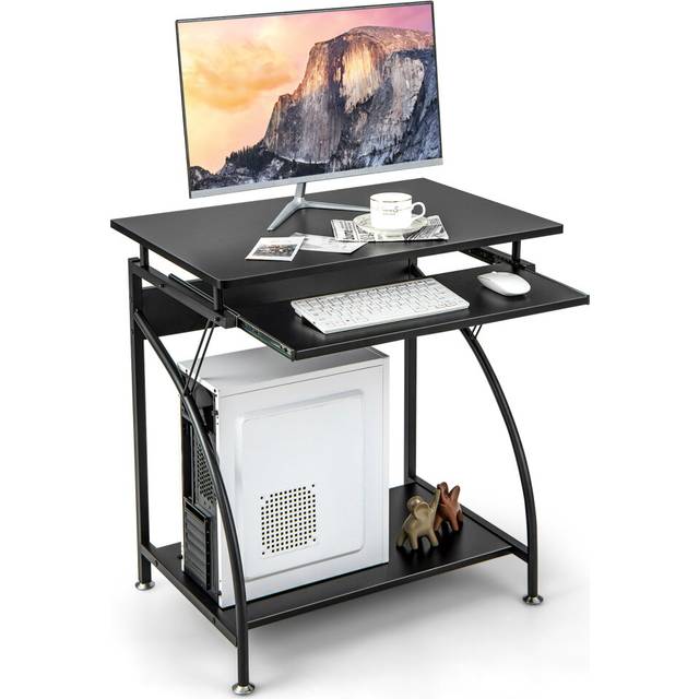 70cm Wooden Computer Desk Writing Workstation PC Laptop Table for Small Spaces