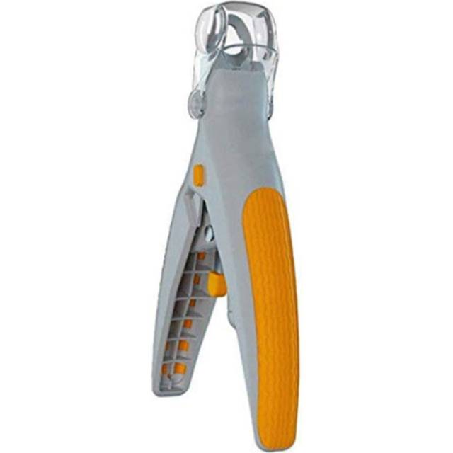 Professionals Pet Dog Cat Nail Clippers Trimmer With Led Light Grooming Electric Grinders Scissors Toe Claw Nail Pet Products - Silver