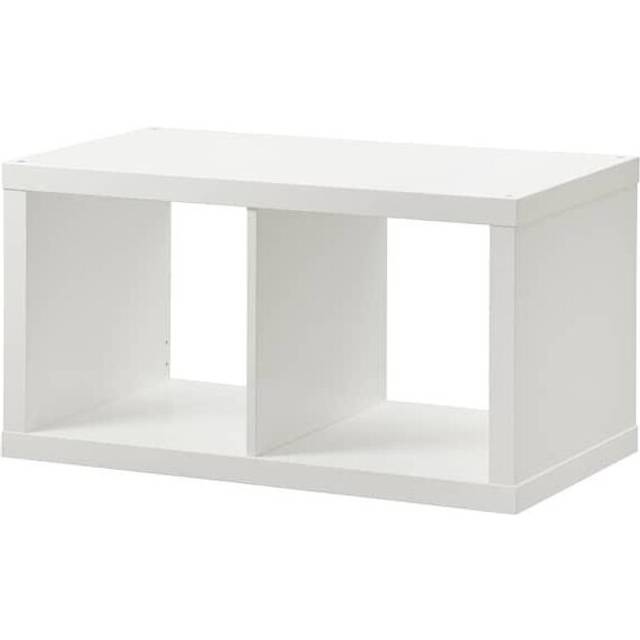 New Ikea KALLAX Shelving unit, high-gloss white 77x42 cm