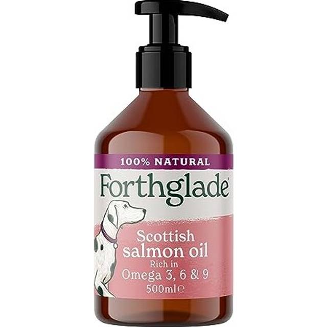 Scottish Salmon Oil for Dogs, UK Sourced Omega 3 Fish Oil Dog Joint Supplement for Pets, 100% Natural Premium Quality Dog Vitamins for Everyday