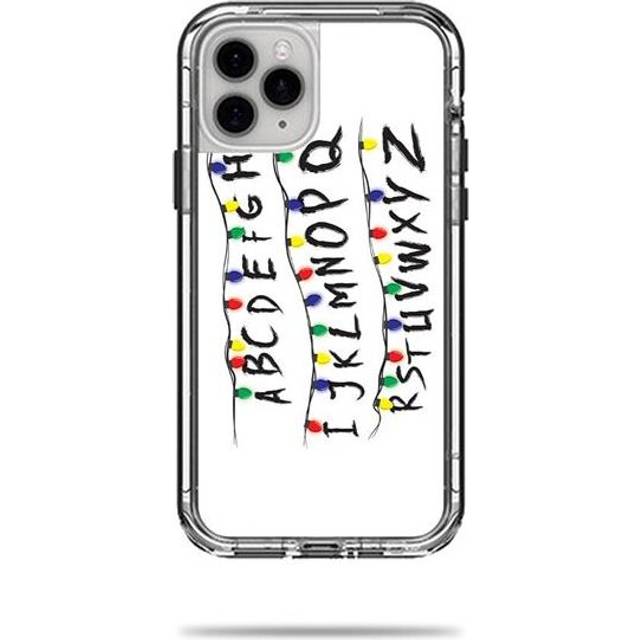 MightySkins LIFNIPH11PR-Stranger Alphabet Skin Decal Wrap for LifeProof Next Case iPhone 11 Pro Sticker - Stranger Alphabet