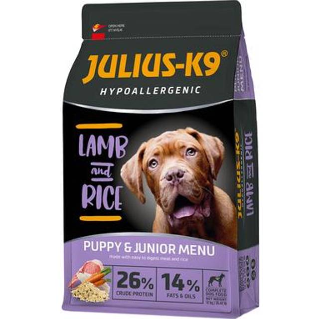 JULIUS-K9 High Premium Puppy & Junior Hypoallergenic med lamm - 12 kg