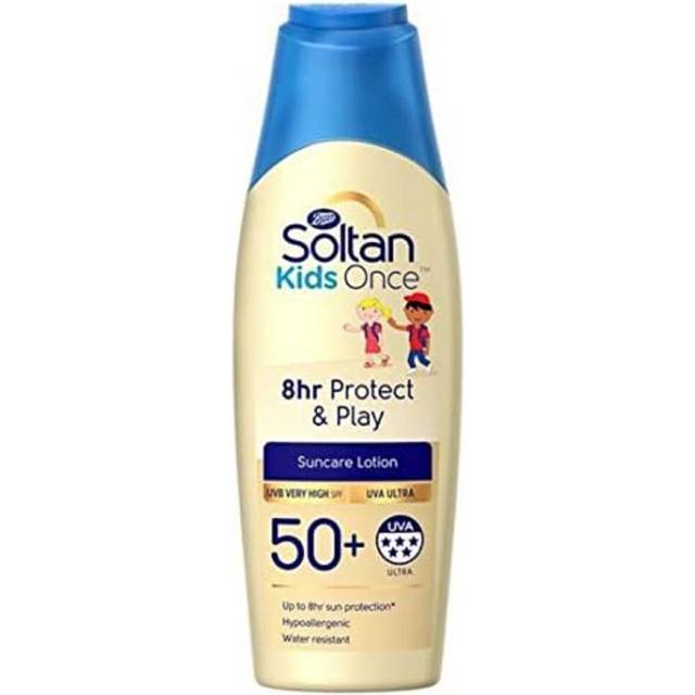 Soltan Once Kids 8hr Protect & Play Sun Cream Lotion SPF50+ 200ml