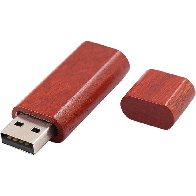 Selling Rectangle Wooden Red wood U Disk USB 2.0 Flash Drive Teacher Gift 32GB Mini Memory Stick Pen drive