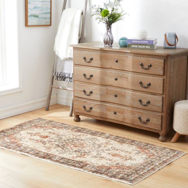 Delavallade Area Rugs for Patio or Deck – Weather-Resistant & Fade-Proof - TIMELESS (Rectangle 60 x 110cm)