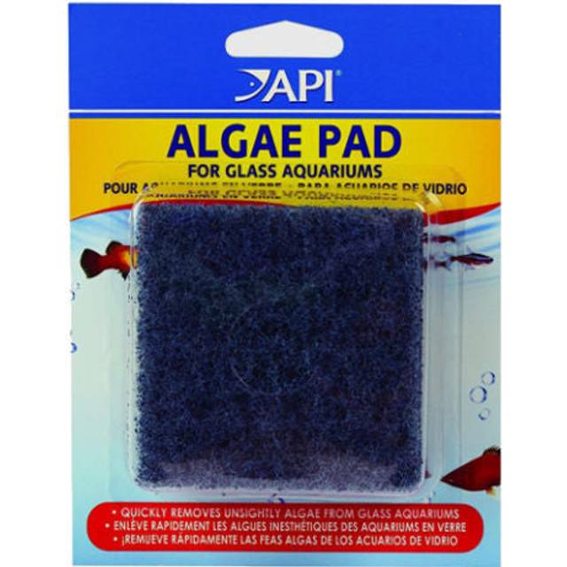 API Glass Aquarium Algae Pad Hand Held Cleaning / Maintenance - Pack of three (3)