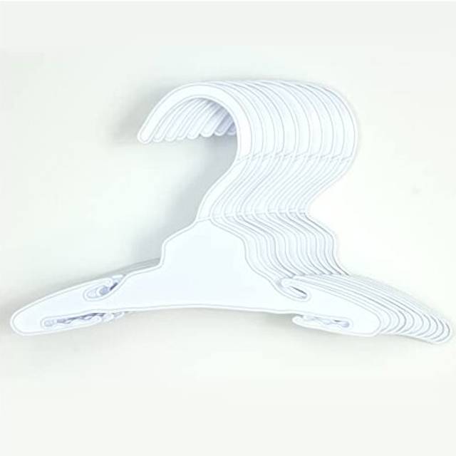 Doll Hangers Set of 10 Plastic Hangers, Fits 18 Inch American Girl Dolls Clothes, Doll Accessories
