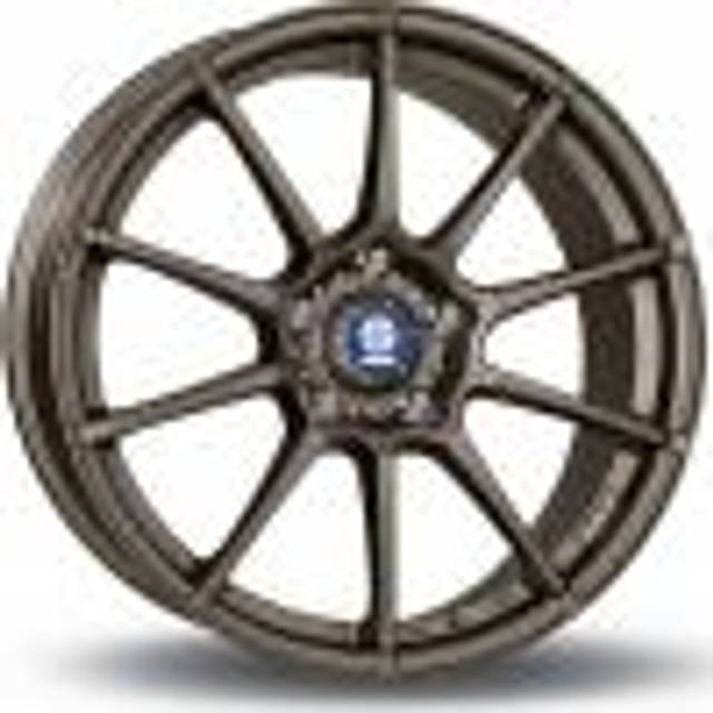 Sparco Wheels Assetto Gara Alloy Wheels in Matt Bronze Set of 4 - 17x7.5 Inch ET45 5x114.3 PCD 63.3mm Centre Bore Matt Bronze, Bronze