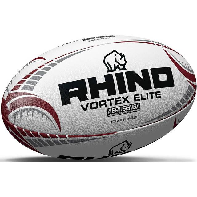 Rhino Vortex Elite Rugbyboll 5 vit