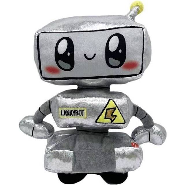 Lankybox Robot Plush Soft Stuffed Toy Kid Game Figure Plushie Doll UK