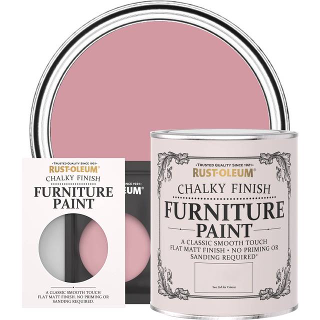 Rust-Oleum Chalky Furniture Paint - DUSKY PINK - 10ml - Pink