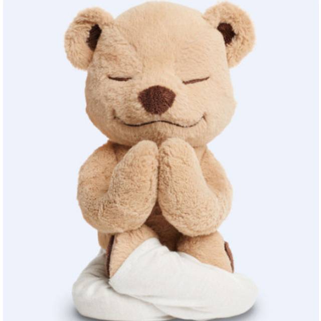 (40CM) (White Pants, 60cm) Yoga Yogi Meddy Teddy Bear Plush Toy Stuffed Doll