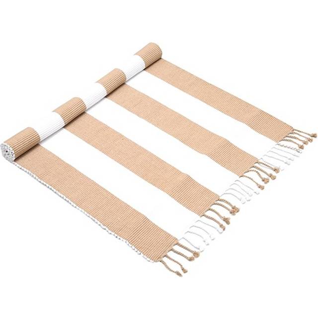 Ripsmatta Maria Recycled, Beige, 70x160