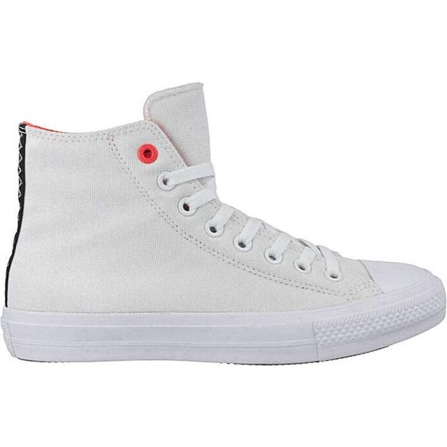 Converse Chuck Taylor All Star II Hi Shield Mens White Plimsolls Textile - Size UK 4.5