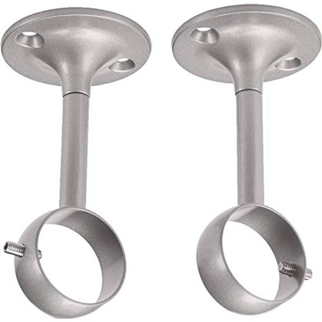 Amazon basics justerbar takhållare, 2-pack, nickel