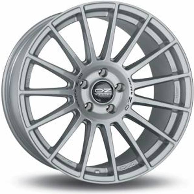 OZ Racing All-Terrain Superturismo Dakar Alloy Wheels in Matt Silver Set of 4 - 21x10 Inch ET46 5x112 PCD 66.46mm Centre Bore Matt Race Silver Black Lettering, Silver