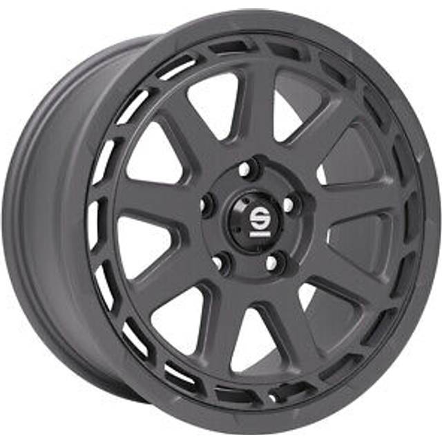 Sparco Wheels Gravel Alloy Wheels In Matt Graphite Set Of 4 - 17x8 Inch ET35 5x114.3 PCD, Graphite