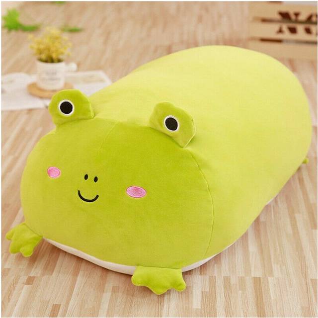 (Green, 60cm) Squishy Chubby Cute Animal Cartoon Pillow Cushion