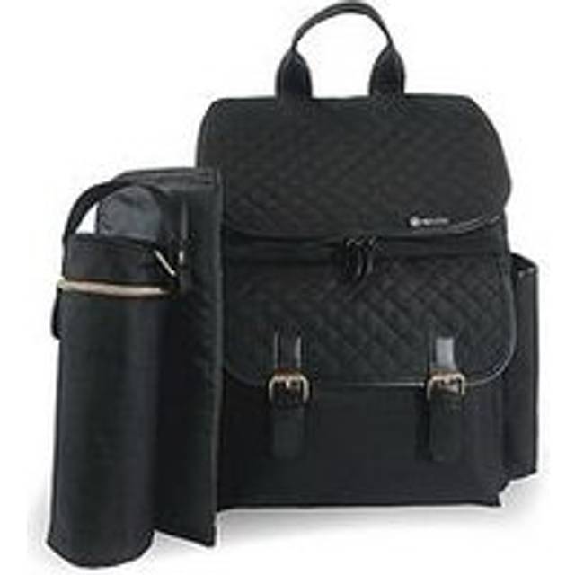 Backpack Changing Bag - Black Quilted