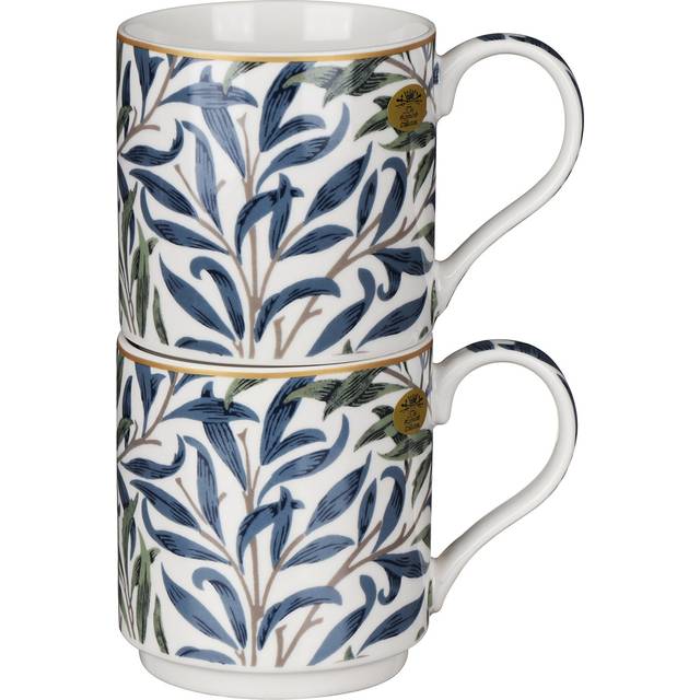 William Morris Willow Bough - 2-pack stapelbara muggar