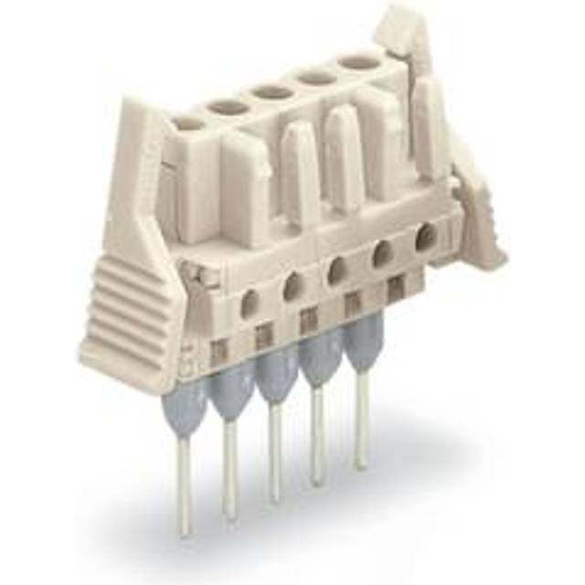 WAGO 722-136/005-000 Female MCS-MIDI 6P 5mm Straight Contact Long Pins
