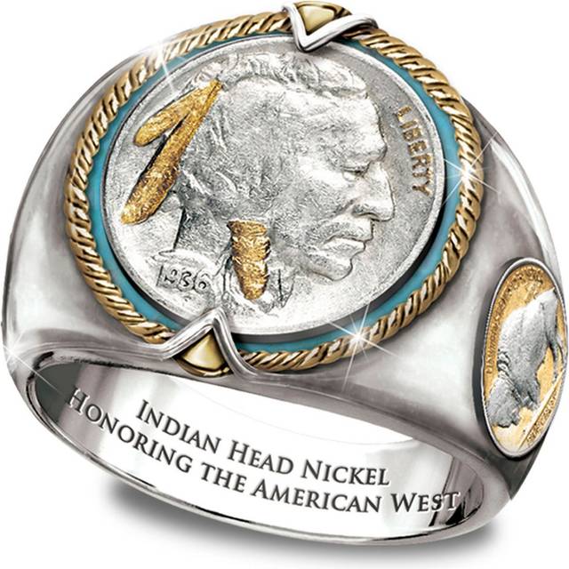 Indian Head Nickel Men’s Ring
