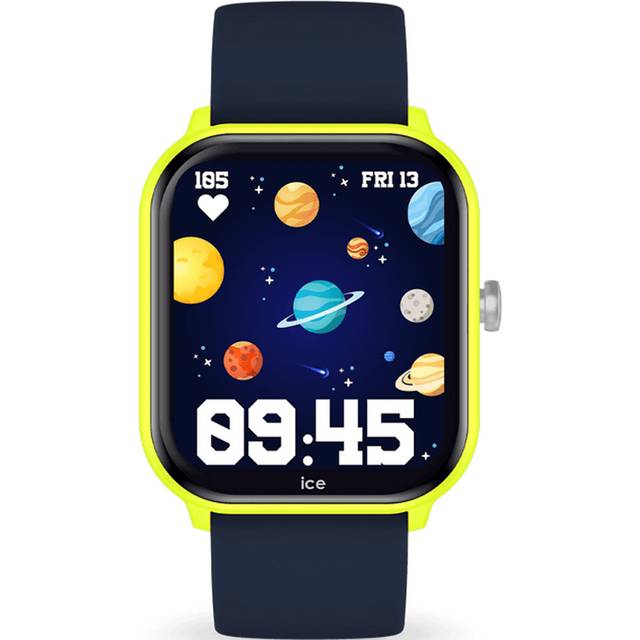 Ice-Watch Smart Junior 2.0 022791 - Pojke - 36 mm - Smartklocka - Quartz med laddare - Plexiglas - Black (20 mm)