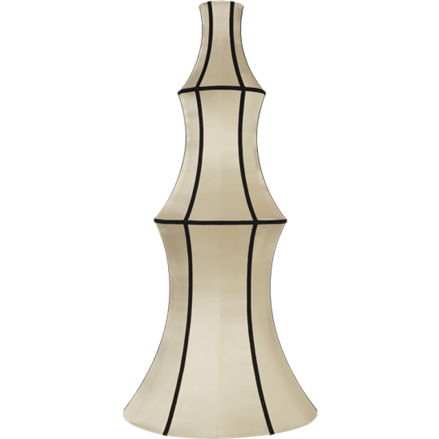 Oi Soi Oi Indochina Classic Long lampskärm Offwhite - Vit