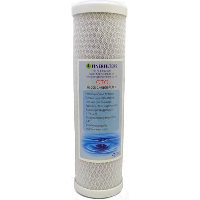 "Carbon Block Water Filter Ã 10"" x 2.5"" -  5 Micron Ã For Drinking Water Systems"