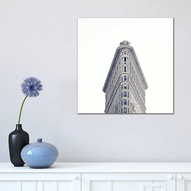 Flat Iron by Caroline Mint - Photograph Print on Canvas - Wrapped Canvas (45.72 cm H x 45.72 cm W x 3.175 cm D)