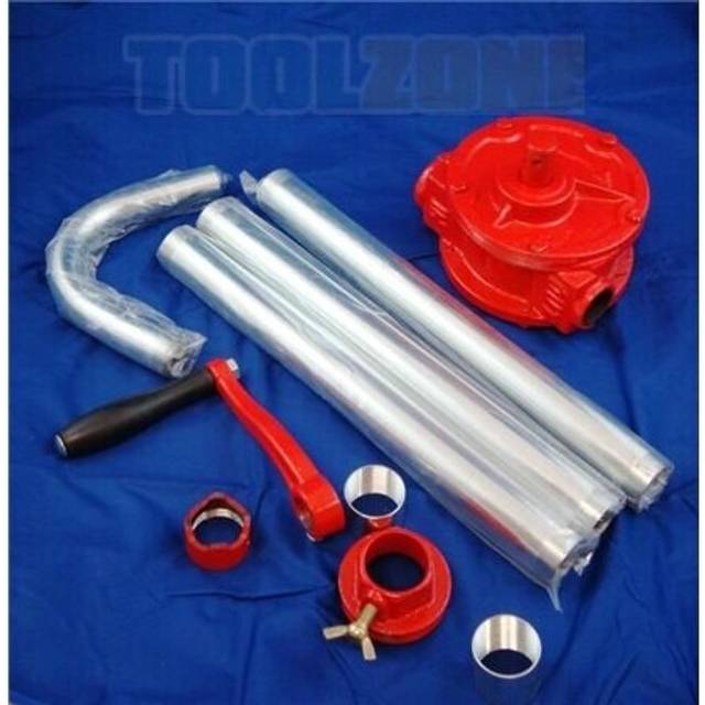 Self priming rotary barrel pump / fuel / oil pump / hand adjustable