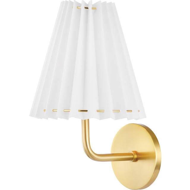 Demi Curved Wall Light - Aged Brass - Hudson Valley Lighting