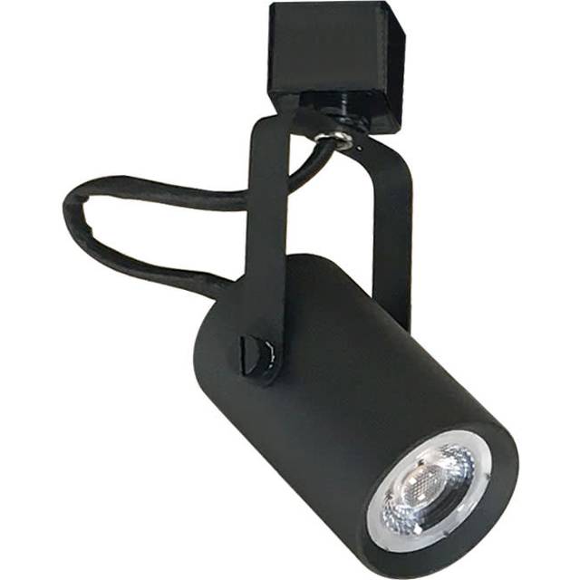 Nora Lighting NTE-860L940M10B 4000K 35 deg Medium & Flood Beam Spread May LED Track Head, Black - 800 Lumen - 10 watts