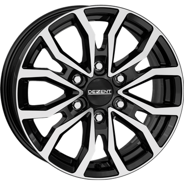Dezent KC Dark Black/Polished 7,5X18 6/139,7 ET45 CB93,1