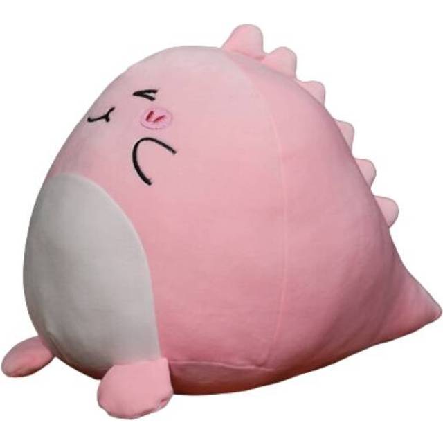 (Pinksmile, 40cm/15.75in) Squishmallow Plush Dinosaur Toy Large Pillow Cushion Childrens Birthday Gift