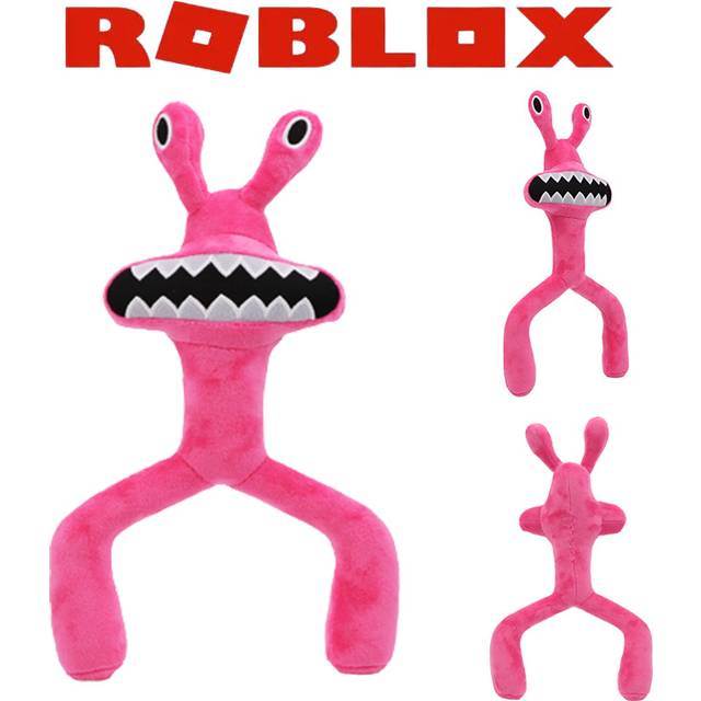 Roblox Rainbow Friends Plush Toy Pink Frog Stuffed Doll Kids Baby Gifts  Birthday