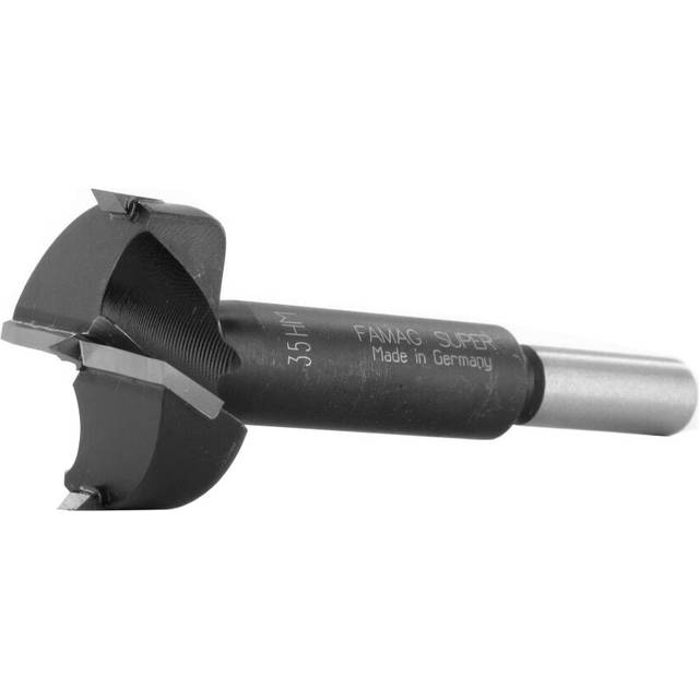 FAMAG 36MM Carbide Tipped TCT Cylinder Boring Forstner Bit, OAL90MM, 1662036