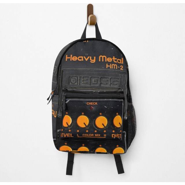 "Backpack Boss HM-2 Heavy Metal Guitar Pedal School Bag Travel 15"""