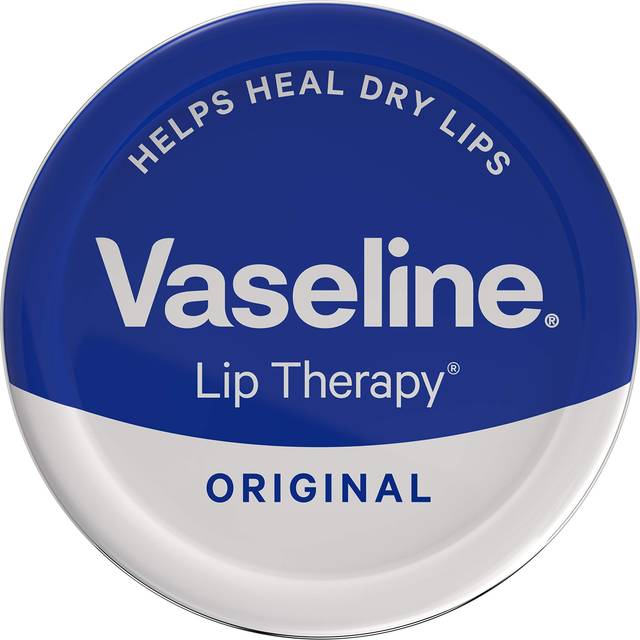 Vaseline Lip Therapy  Vaseline Lip Balm  Lip Moisturizer for Very Dry Lips  Original  20g
