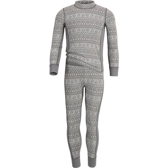 Underställ Bambu Barn Grå, Grå, 122/128 (122/128)