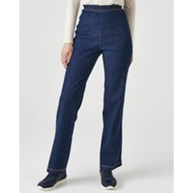 Pull-on Stretch Jeans - Indigo - 20 25"