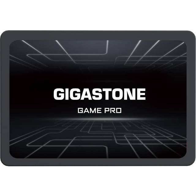 GIGASTONE SATA SSD 1TB 2,5 tum SSD 530MB/s Uppgradering för Laptop PC Minne och Lagring PS4 HDD Ersättning 2,5" Intern Solid State Drive SATA III SLC Cache 3D NAND Game Pro Prestanda