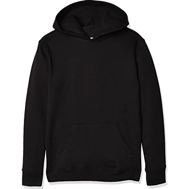 Hanes Boys' Little Eco Smart Pullover Hoodie  Black  x Small