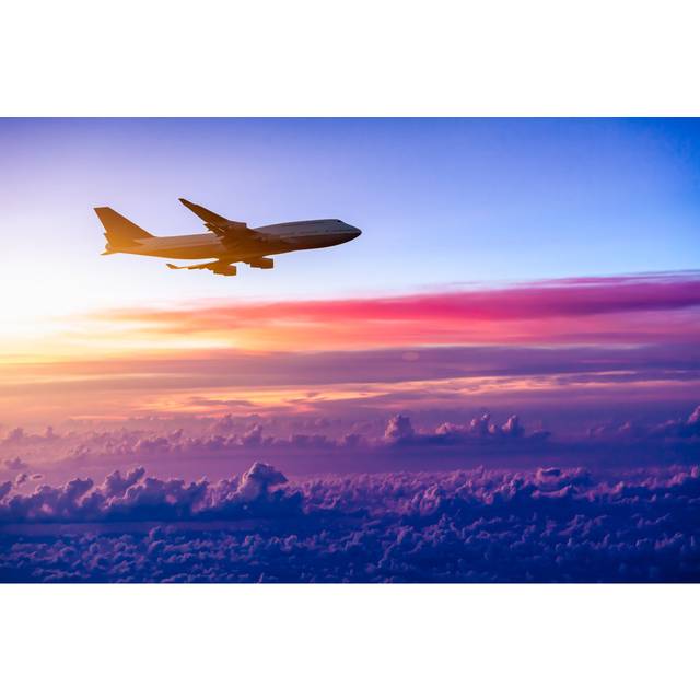 Airplane - Wrapped Canvas Art Prints (20cm H x 30cm W x 3.8cm D)