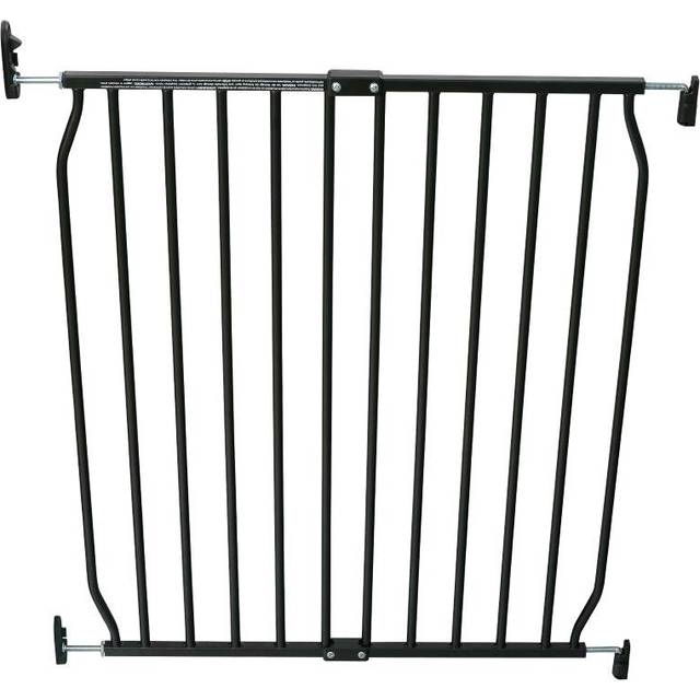 (100cm - 110cm, Black) Safetots Eco Screw Fit Baby Gate