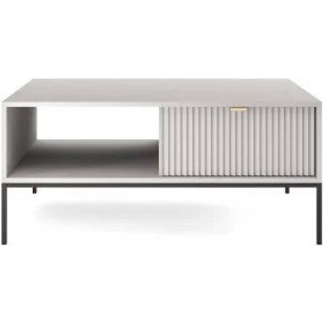 Jabus Coffee Table - Grey (40cm H x 104cm W x 68cm D)