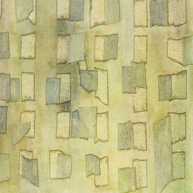 Irish Tape II (30cm H x 30cm W x 3.8cm D)