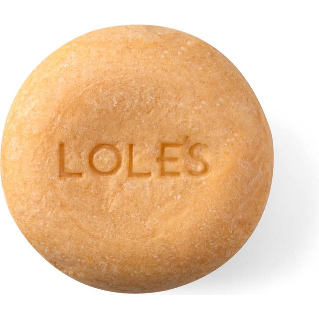 LOLE'S Shampoo Bar with Conditioner  Almond Oil for Dry & Colour Treated Hair  Nourish & Deep Moisture  Eco-Friendly  99% Natural Origin  100g