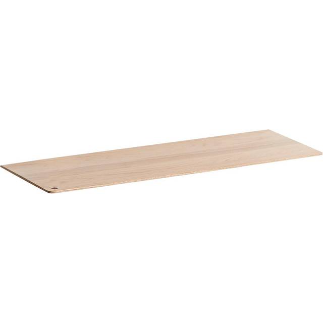 Woud Stedge Add-on hylla 80 cm Vitpigmenterad ek - Beige